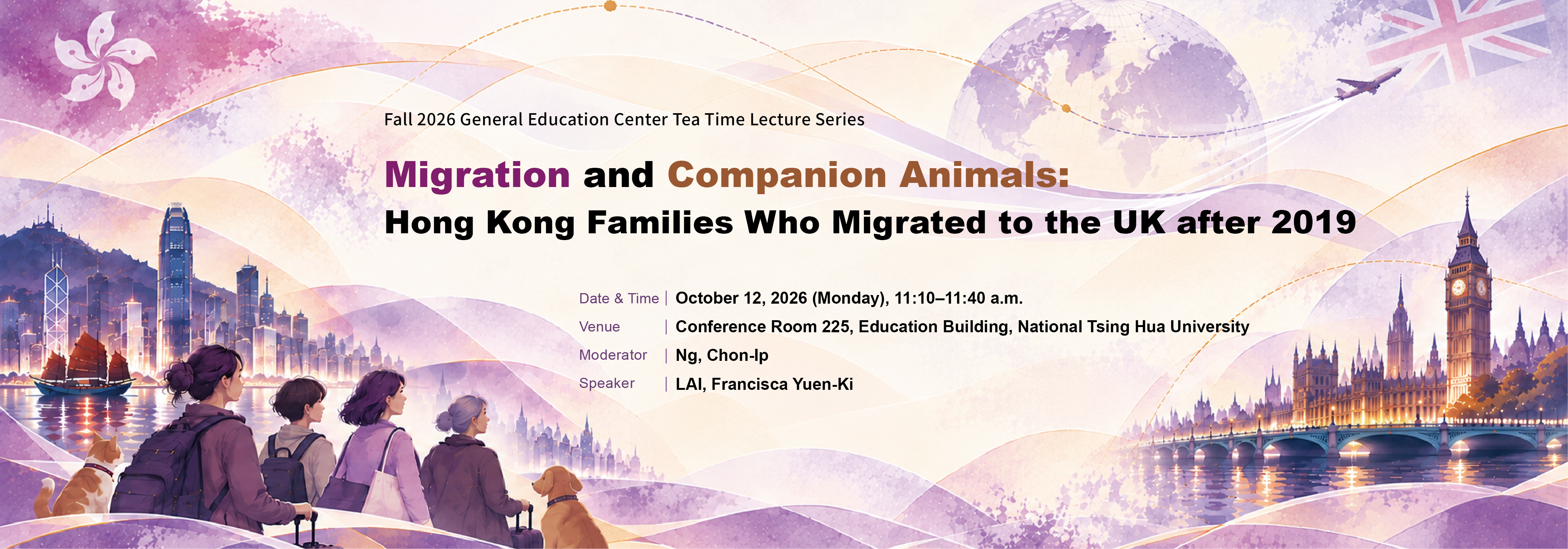 Migration and Companion Animals: Hong Kong Families Who Migrated to the UK after 2019